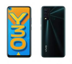 Buy Vivo Y30 (4GB RAM, 128GB, Emerald Black ) on No Cost EMI