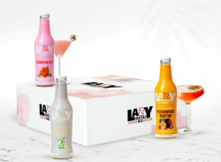 Lazy Cocktails & Co. Vodka Mixers Diwali Gift Box | Chritmas Gift | New year Present Combo Pack of 6
