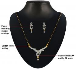 Gargi Jewels American Diamond mangalsutra  for Women