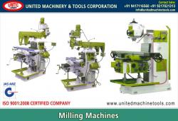Milling Machines Manufacturers Exporters in India Punjab Ludhiana