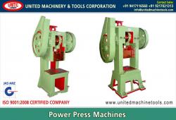 Power Presses Manufacturers Exporters in India Punjab Ludhiana