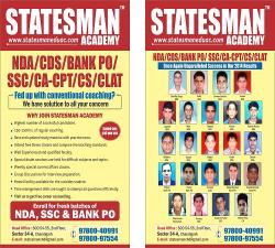 Statesman Academy - Best NDA Coaching Institute in Chandigarh